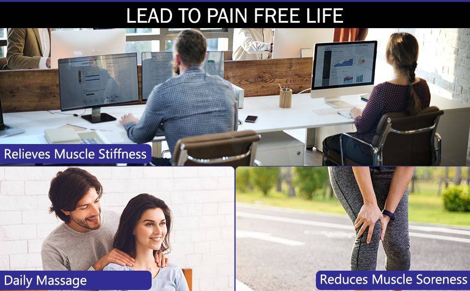 Pistola eléctrica de masaje muscular Masaje y Relajación Pistola eléctrica de masaje muscular