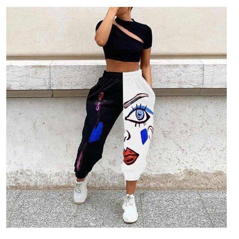 Pantalones Jogger,deportivos de cintura alta para mujer Pantalones Casual y Joggers de Mujer Pantalones Jogger,deportivos de cintura alta para mujer