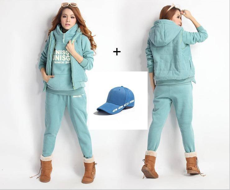 2 Conjunto para mujeres, casual y cómodo de tres piezas de terciopelo +1 Gorra de béisbol Pantalones Casual y Joggers de Mujer 2 Conjunto para mujeres, casual y cómodo de tres piezas de terciopelo +1 Gorra de béisbol