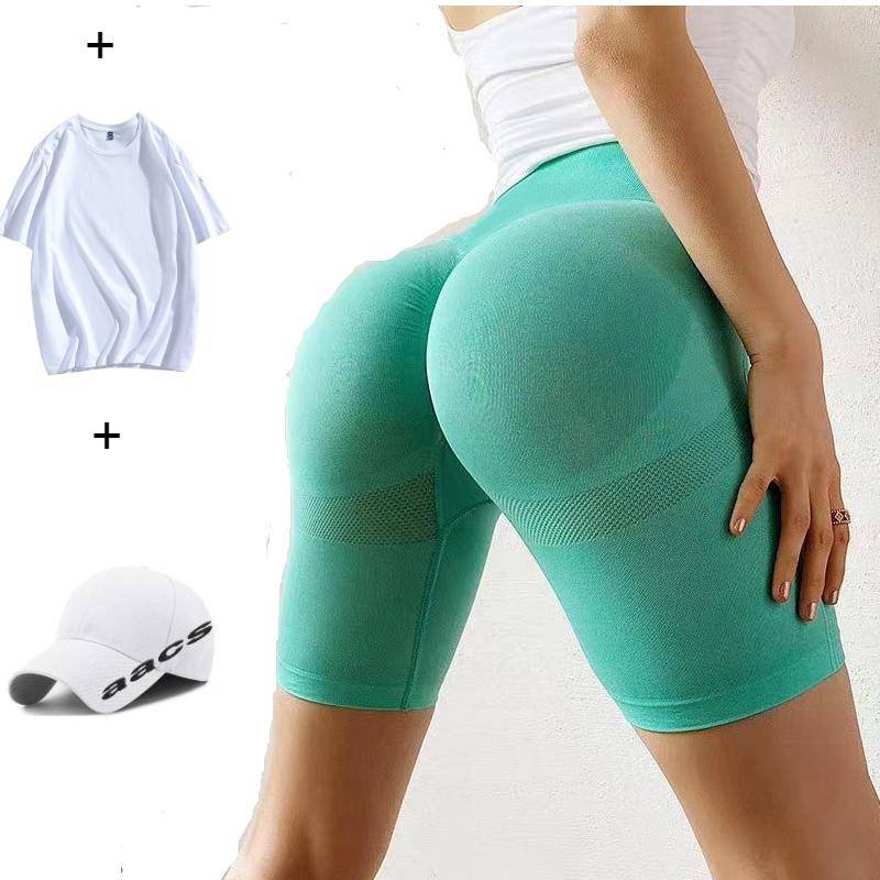 2 Pantalones de yoga de cintura alta para mujer,+1 camiseta Deporte,Yoga & Fitness 2 Pantalones de yoga de cintura alta para mujer,+1 camiseta