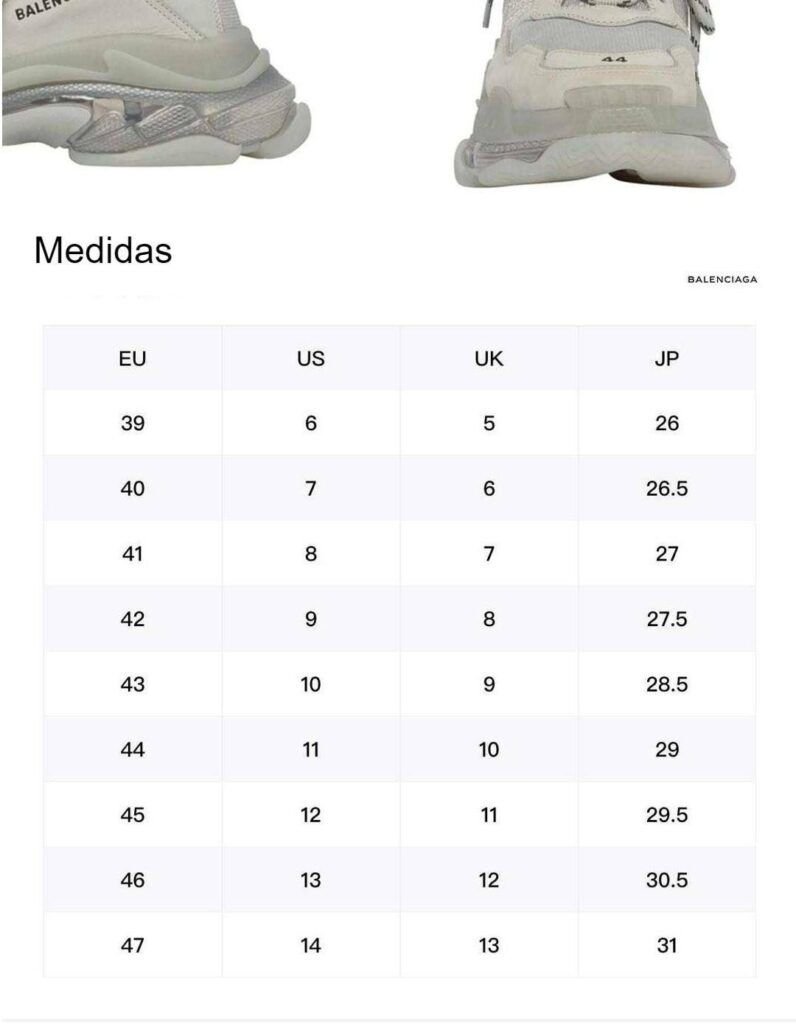 Zapatillas Balenciaga Triple S para mujer Zapatillas de Mujer Zapatillas Balenciaga Triple S para mujer