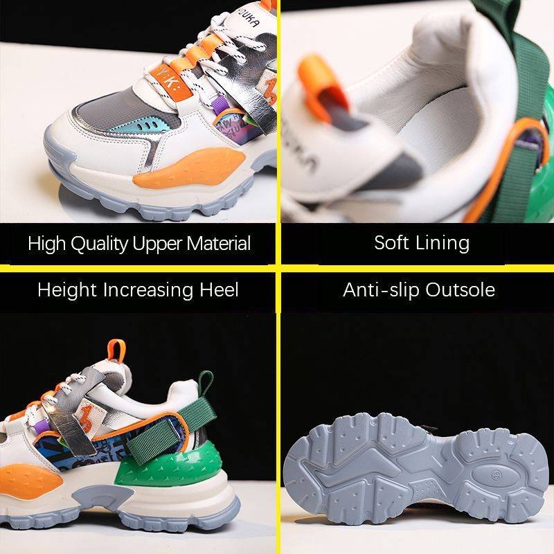 Zapatillas deportivas gruesas para mujer Zapatillas de Mujer Zapatillas deportivas gruesas para mujer