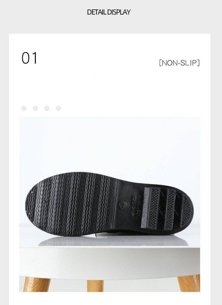 2×1 Bota impermeable al aire libre de mujer ,Chelsea caucho negro Botas de agua y Cubierta de Zapatos 2x1 Bota impermeable al aire libre de mujer ,Chelsea caucho negro