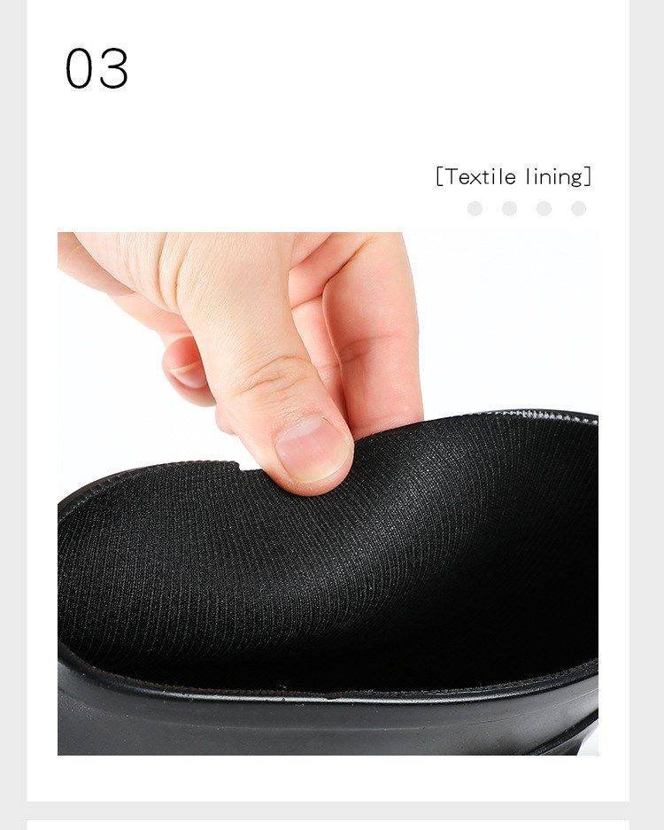 2×1 Bota impermeable al aire libre de mujer ,Chelsea caucho negro Botas de agua y Cubierta de Zapatos 2x1 Bota impermeable al aire libre de mujer ,Chelsea caucho negro