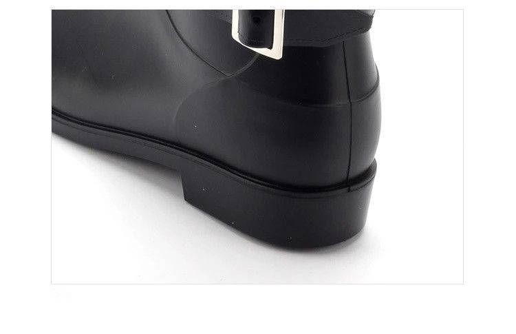 Botas de agua impermeables para mujer, altas Botas de agua y Cubierta de Zapatos Botas de agua impermeables para mujer, altas