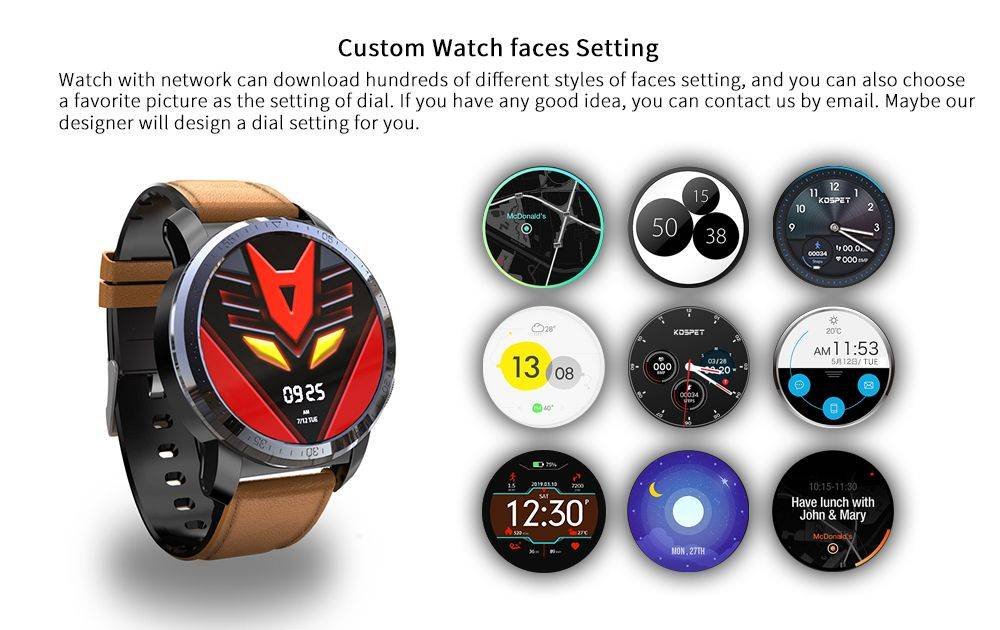 Reloj inteligente KOSPET Optimus IOS Smart Watch.. Reloj inteligente KOSPET Optimus IOS