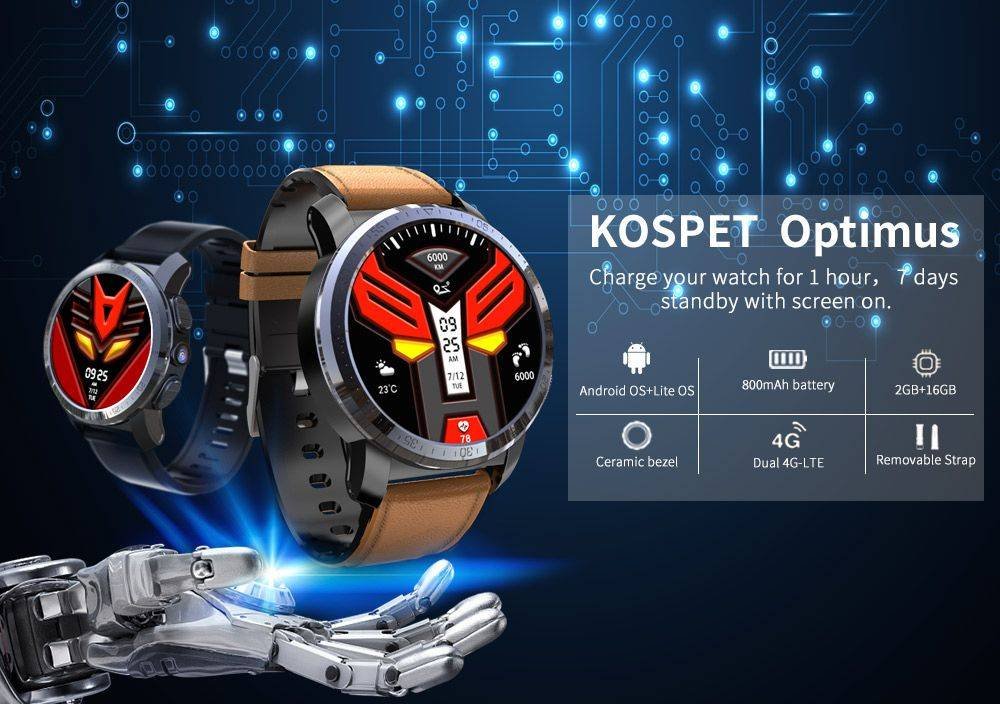 Reloj inteligente KOSPET Optimus IOS Smart Watch.. Reloj inteligente KOSPET Optimus IOS