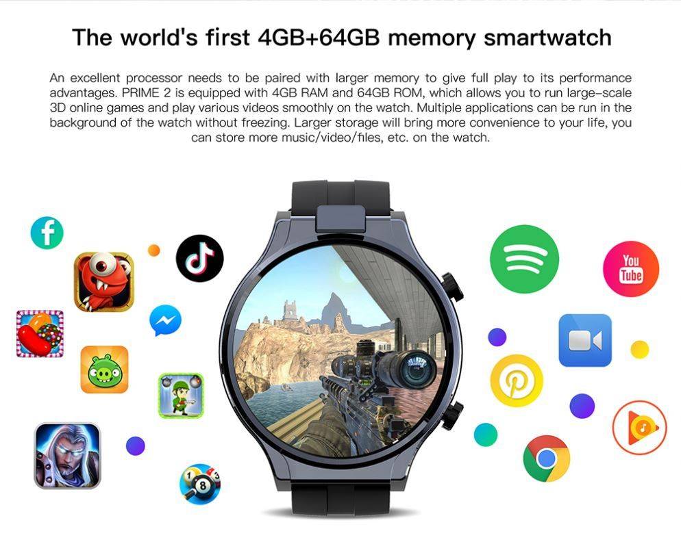 Reloj inteligente Prime 2 para hombre Smart Watch.. Reloj inteligente Prime 2 para hombre