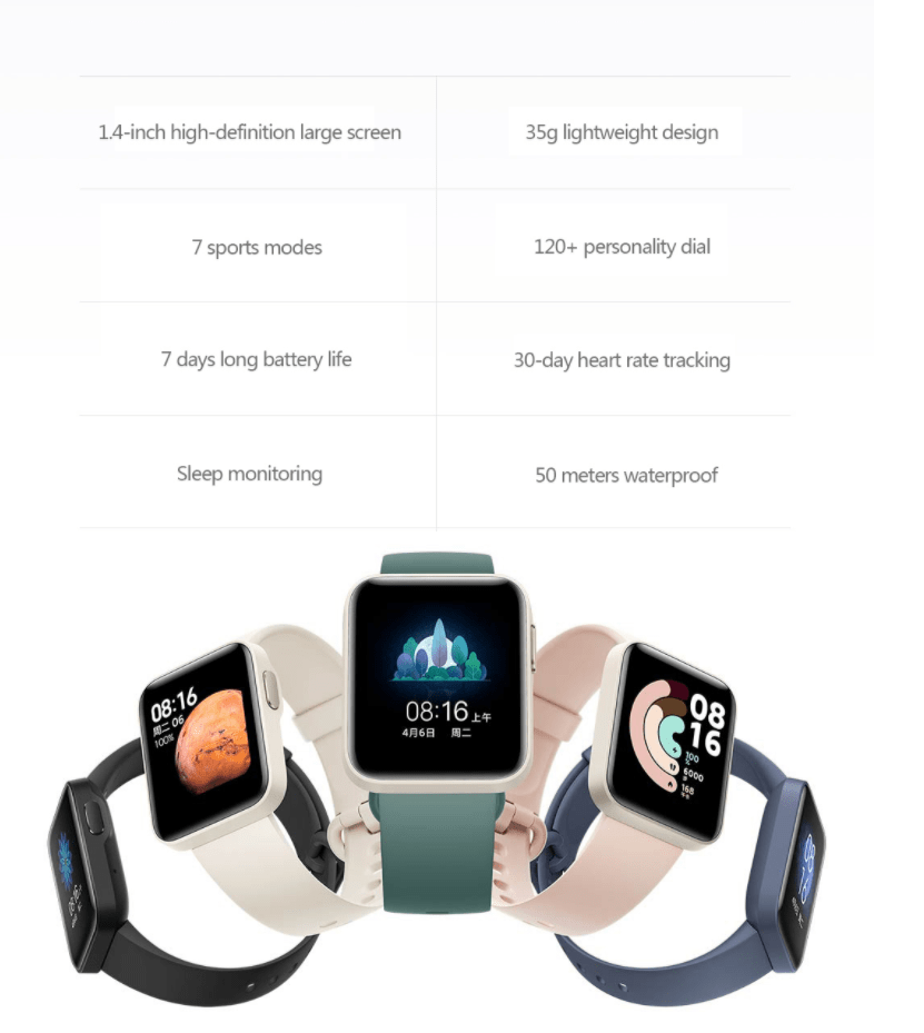 Reloj inteligente mi 2, dispositivo resistente al agua IP68 Smart Watch.. Reloj inteligente mi 2, dispositivo resistente al agua IP68