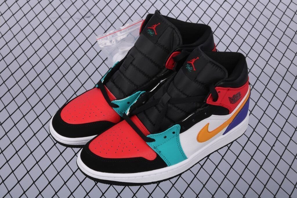 Zapatillas deportivas antideslizantes para hombre Air Jordan Mid AJ1 Zapatillas de Hombres Zapatillas deportivas antideslizantes para hombre Air Jordan Mid AJ1