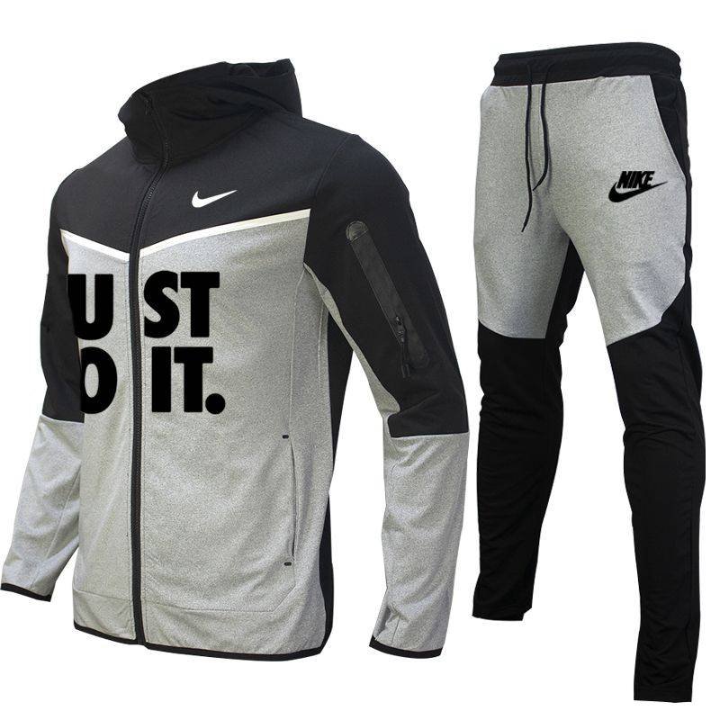 Nike otoño moda Casual de deportes con capucha Chándal para hombre Nike otoño moda Casual de deportes con capucha