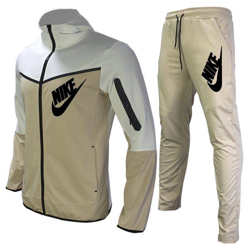 Chándal informal de poliéster de manga larga para hombre de dos piezas Chándal para hombre Chándal informal de poliéster de manga larga para hombre de dos piezas