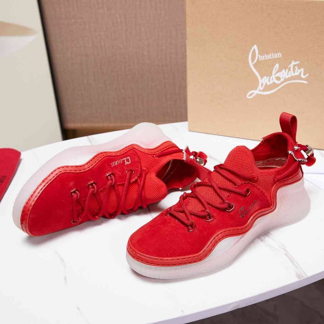 Zapatillas casuales populares de suela roja Zapatillas de Hombres Zapatillas casuales populares de suela roja