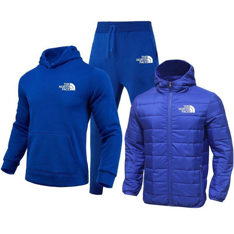 Conjunto de tres piezas pantalón Chándal para hombre Conjunto de tres piezas pantalón