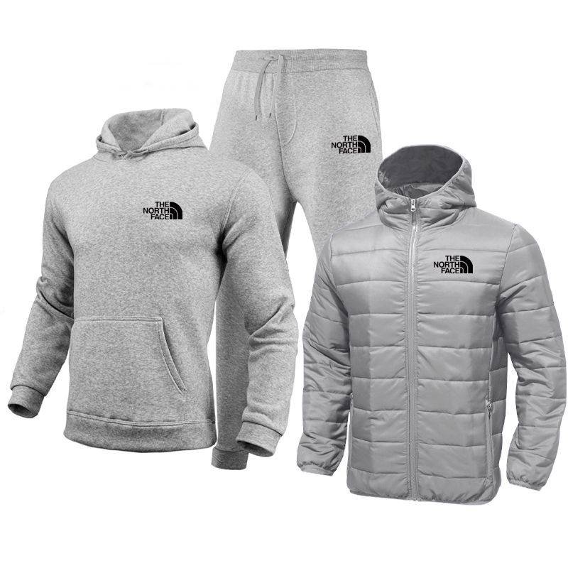 Conjunto de tres piezas pantalón Chándal para hombre Conjunto de tres piezas pantalón