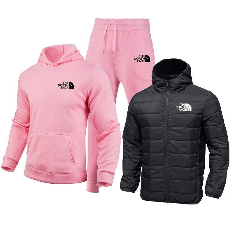 Conjunto de tres piezas pantalón Chándal para hombre Conjunto de tres piezas pantalón