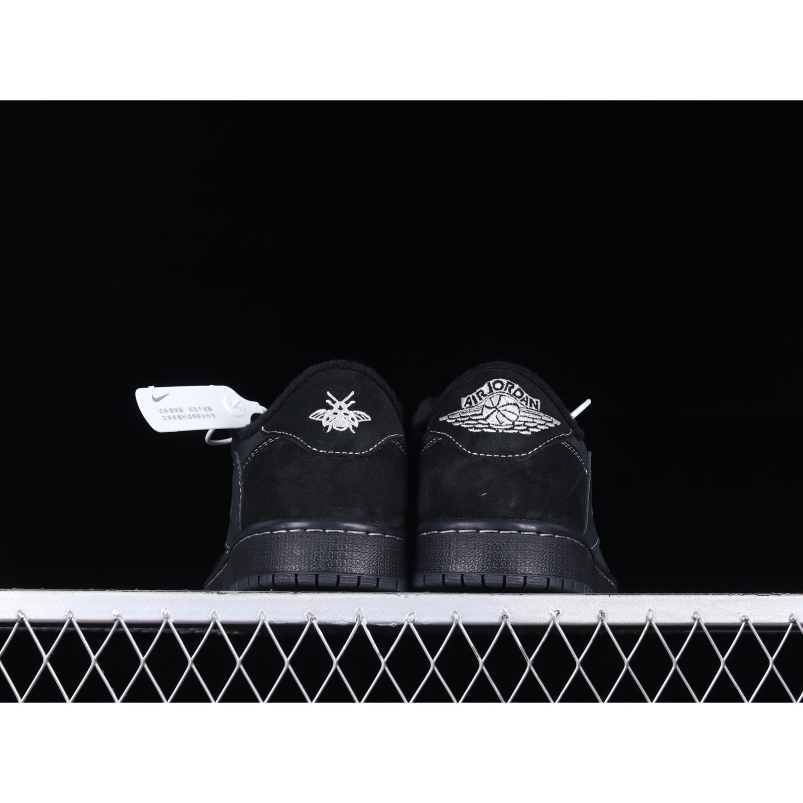 Zapatillas Travis Scott x Air Jordan 1 Low OG «Triple Black» Zapatillas de Hombres Zapatillas Travis Scott x Air Jordan 1 Low OG