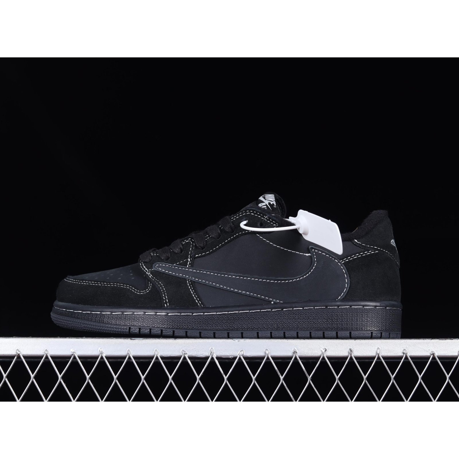 Zapatillas Travis Scott x Air Jordan 1 Low OG «Triple Black» Zapatillas de Hombres Zapatillas Travis Scott x Air Jordan 1 Low OG