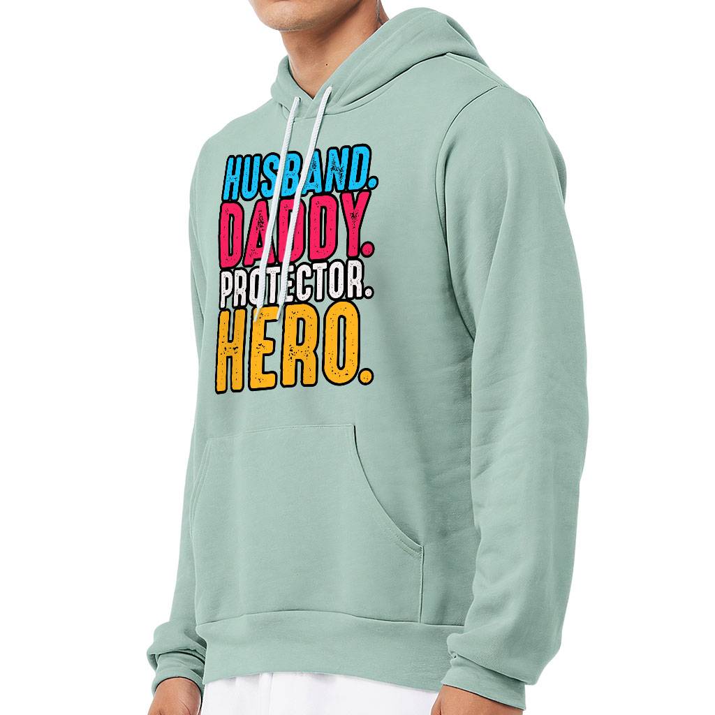 Husband Daddy Protector Hero Sponge Fleece Hoodie – Cool Hoodie – Printed Hooded Sweatshirt Husband Daddy Protector Hero Sponge Fleece Hoodie - Cool Hoodie - Printed Hooded Sweatshirt