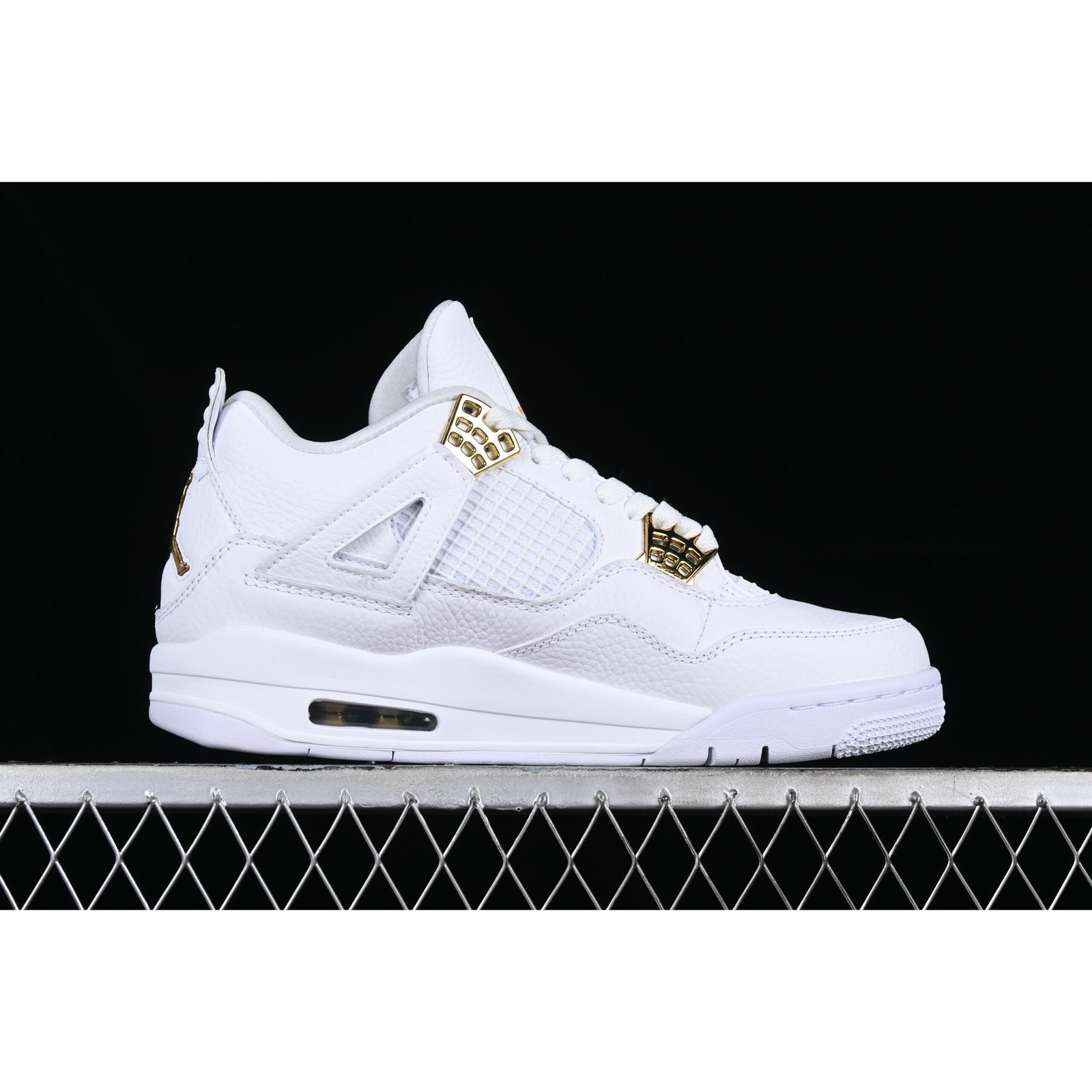 Zapatillas Air Jordan 4 «White Gold» AJ4 Zapatillas de Hombres Zapatillas Air Jordan 4