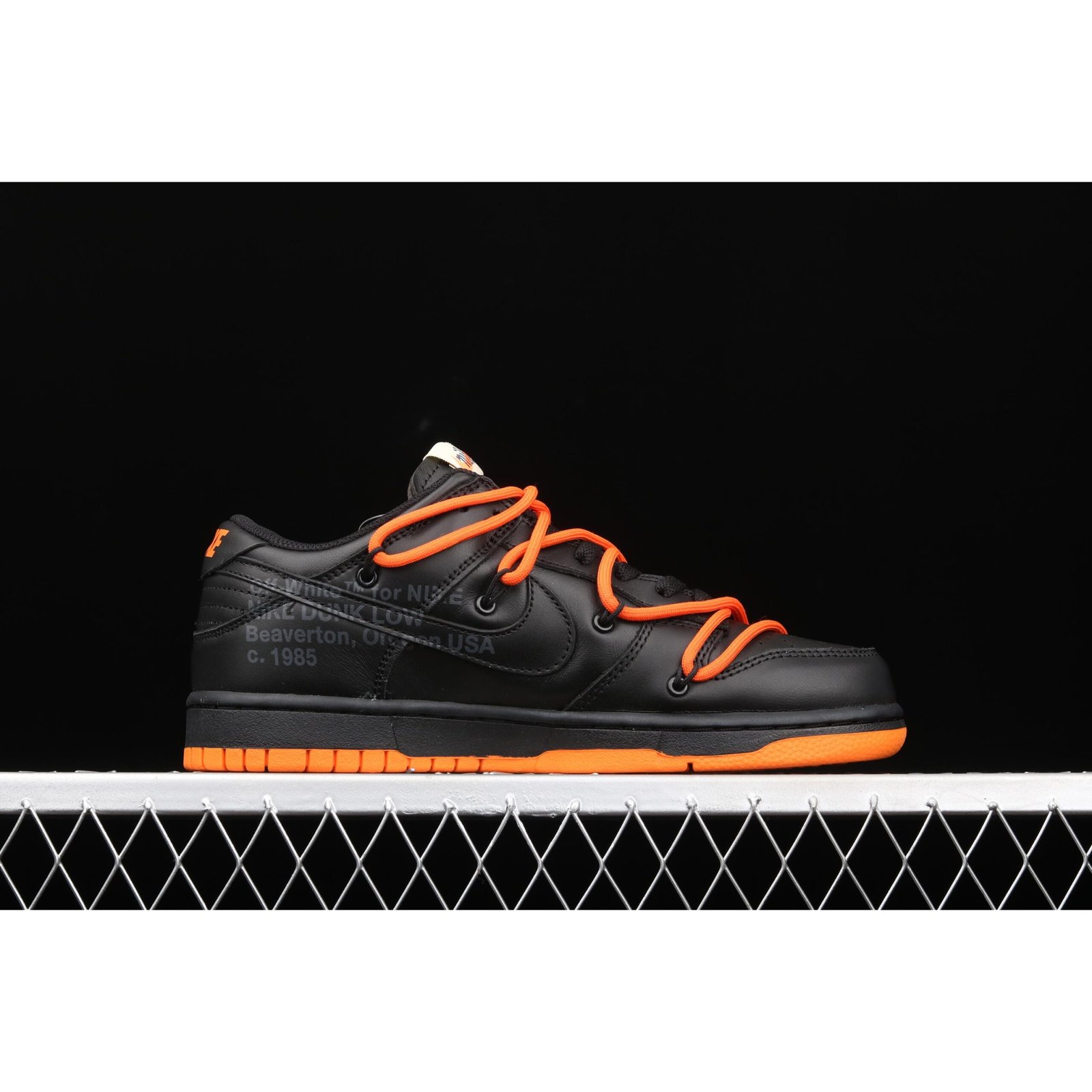 Zapatillas OF x Futura x Nike Dunk Low «Black Orange Zapatillas de Hombres Zapatillas OF x Futura x Nike Dunk Low