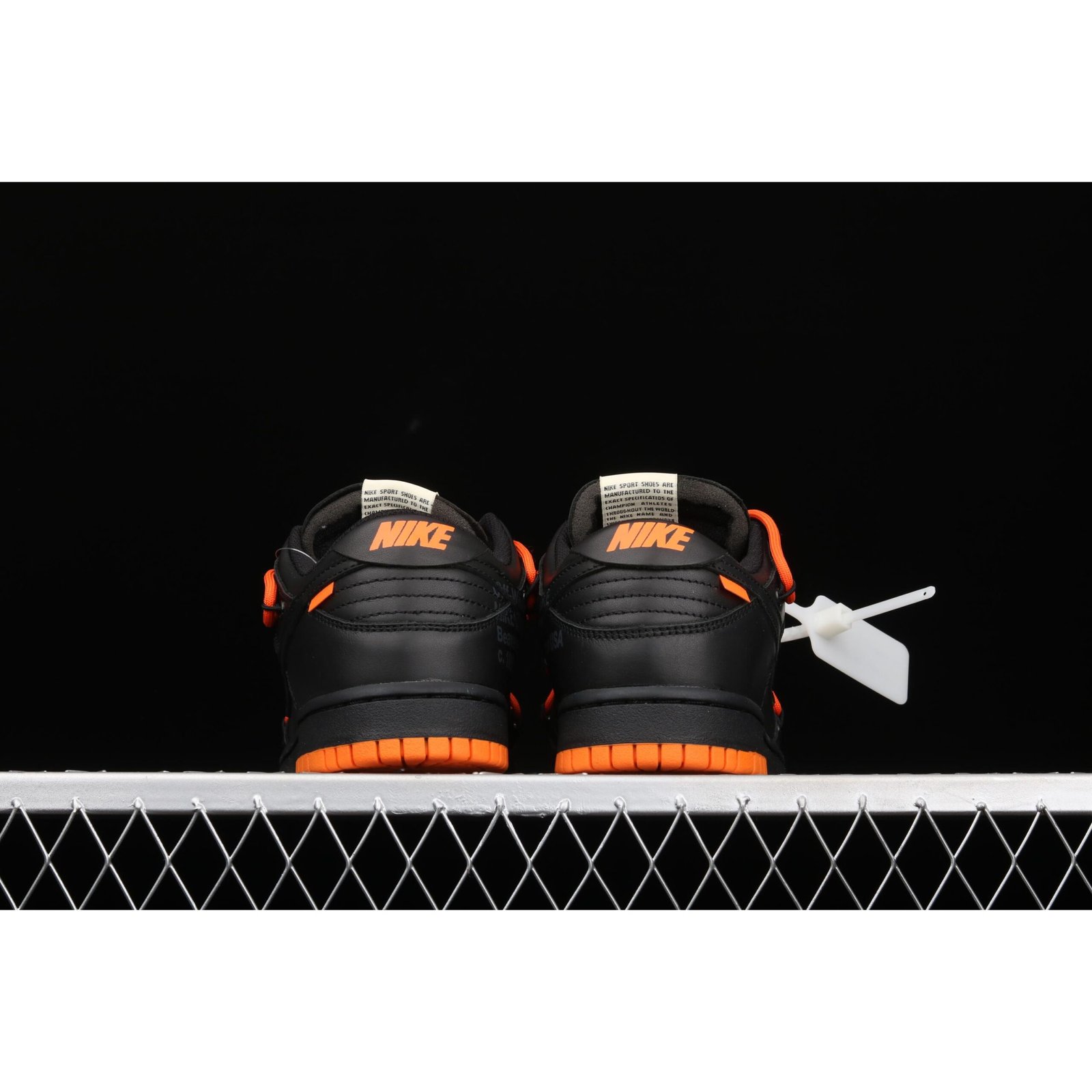 Zapatillas OF x Futura x Nike Dunk Low «Black Orange Zapatillas de Hombres Zapatillas OF x Futura x Nike Dunk Low