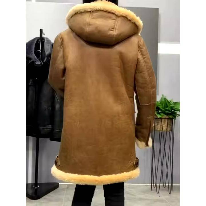 Chaqueta de piel de oveja genuina para mujeres Parkas, Cazadoras y Chaquetas de Mujer Chaqueta de piel de oveja genuina para mujeres Parkas, Cazadoras y Chaquetas de Mujer