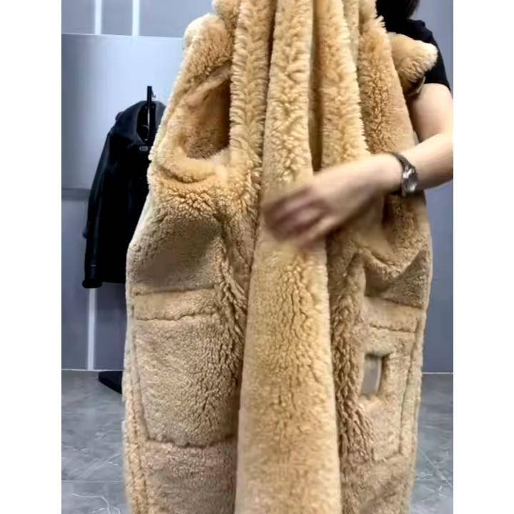 Chaqueta de piel de oveja genuina para mujeres Parkas, Cazadoras y Chaquetas de Mujer Chaqueta de piel de oveja genuina para mujeres Parkas, Cazadoras y Chaquetas de Mujer