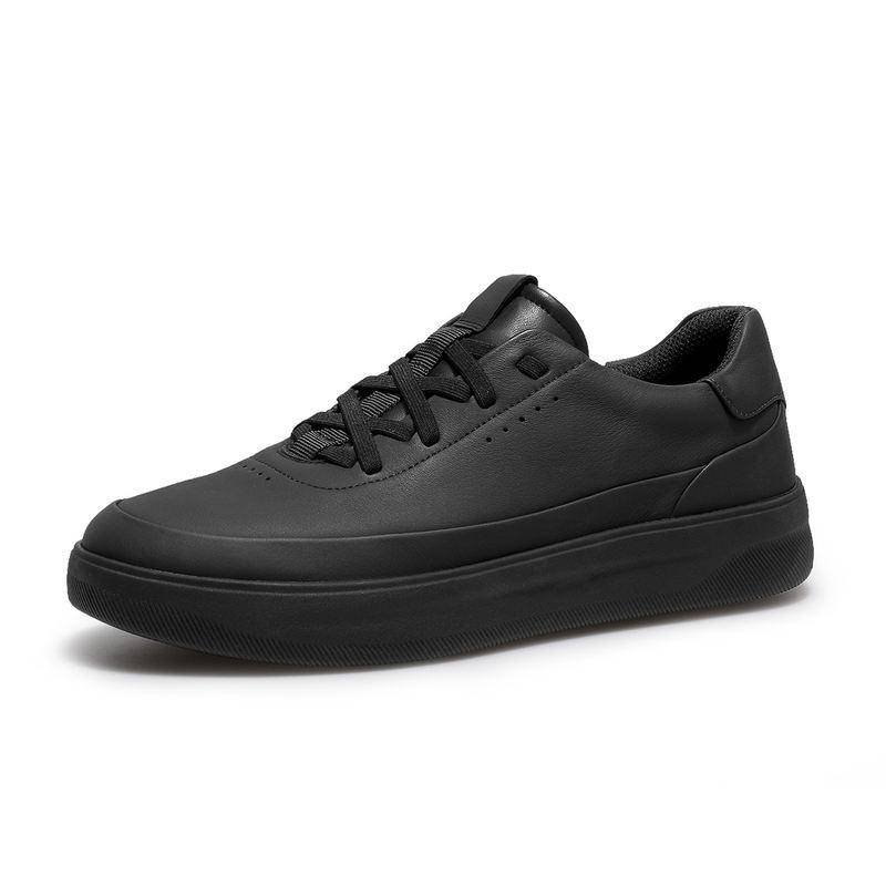 Zapatillas de cuero para hombres Zapatillas de Hombres Color: Black Shoe Size: 45|44|38|37|41|40|43|42|39 Zapatillas de cuero para hombres Zapatillas de Hombres