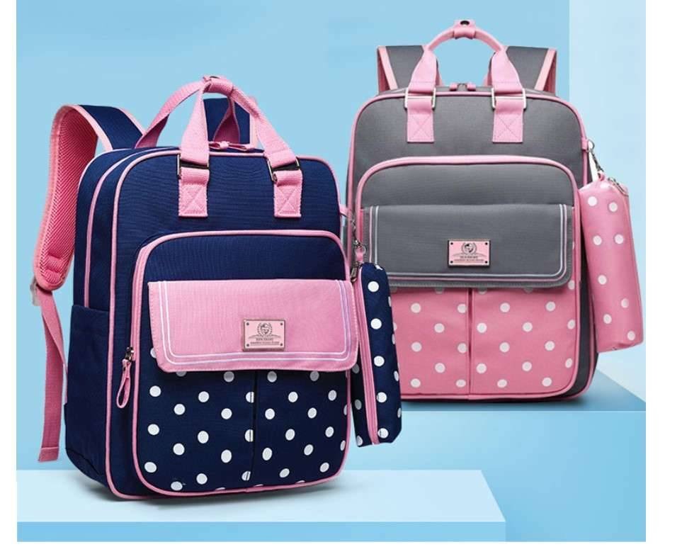Polka Dot Breathable Backpack