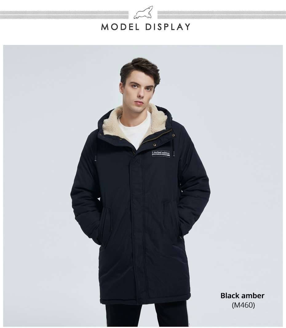 Men's Winter Hooded Parka Men's Winter Hooded Parka