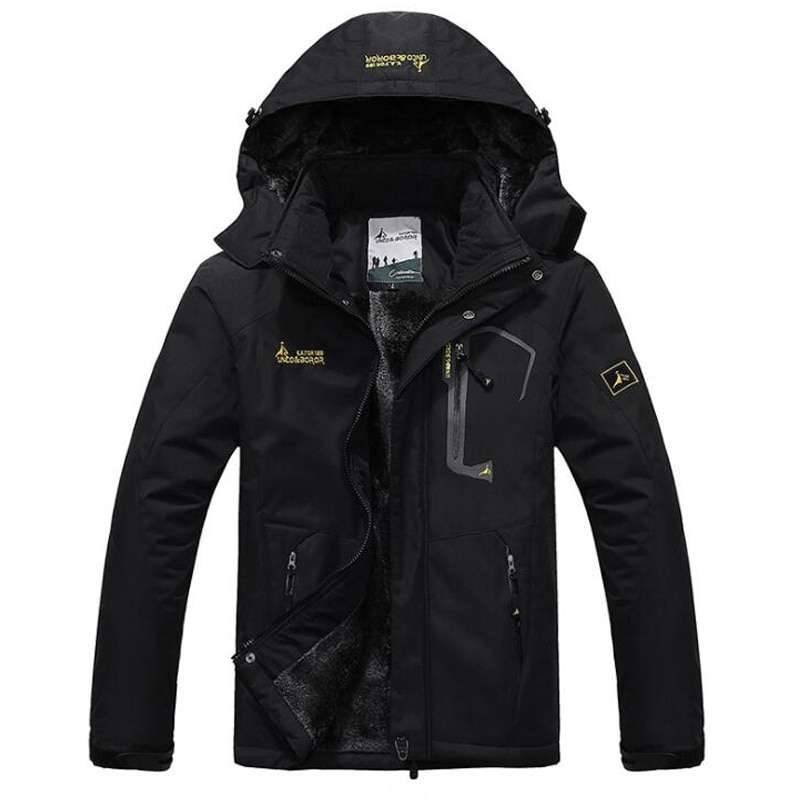 Men's Winter Parka with Faux Fur Men's Winter Parka with Faux Fur