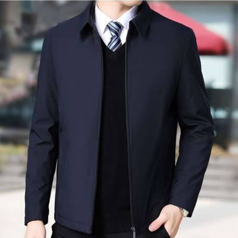 Men’s Turndown Collar Zipper Coat Parkas ,Chaquetas y Cazadoras para Hombres Men's Turndown Collar Zipper Coat Parkas ,Chaquetas y Cazadoras para Hombres