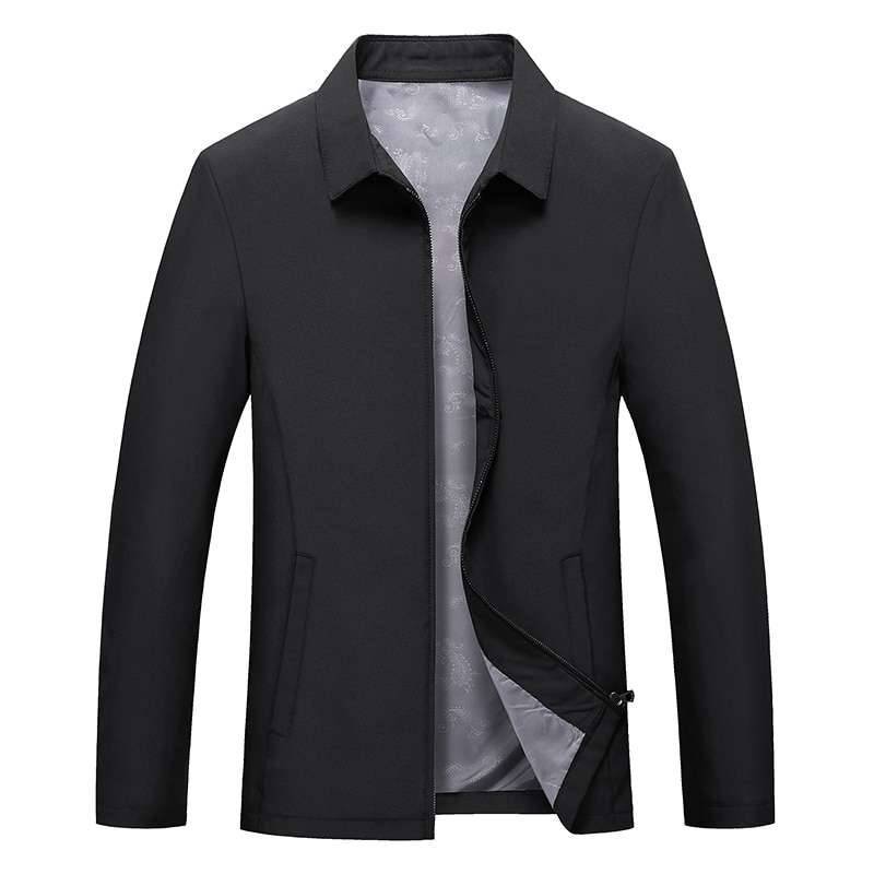 Men’s Turndown Collar Zipper Coat Parkas ,Chaquetas y Cazadoras para Hombres Men's Turndown Collar Zipper Coat Parkas ,Chaquetas y Cazadoras para Hombres