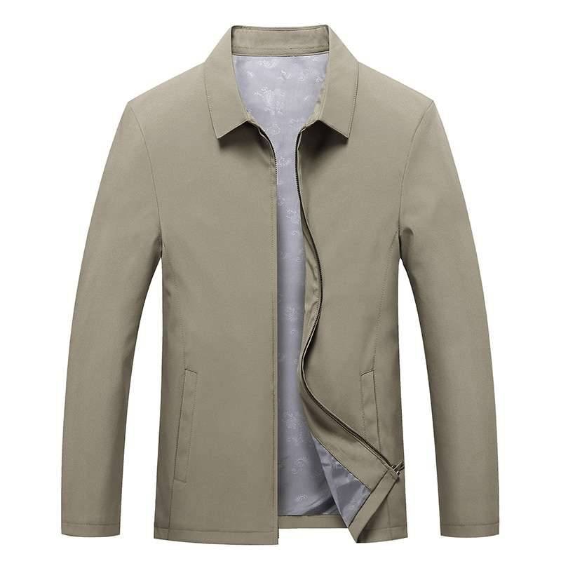 Men’s Turndown Collar Zipper Coat Parkas ,Chaquetas y Cazadoras para Hombres Men's Turndown Collar Zipper Coat Parkas ,Chaquetas y Cazadoras para Hombres