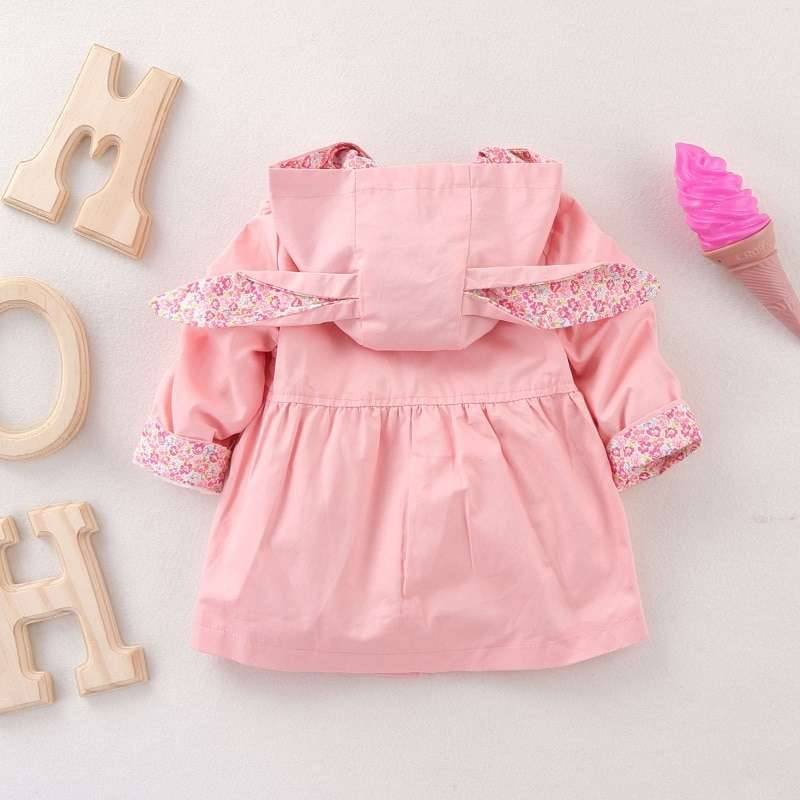 Hooded Coat for Baby Girls