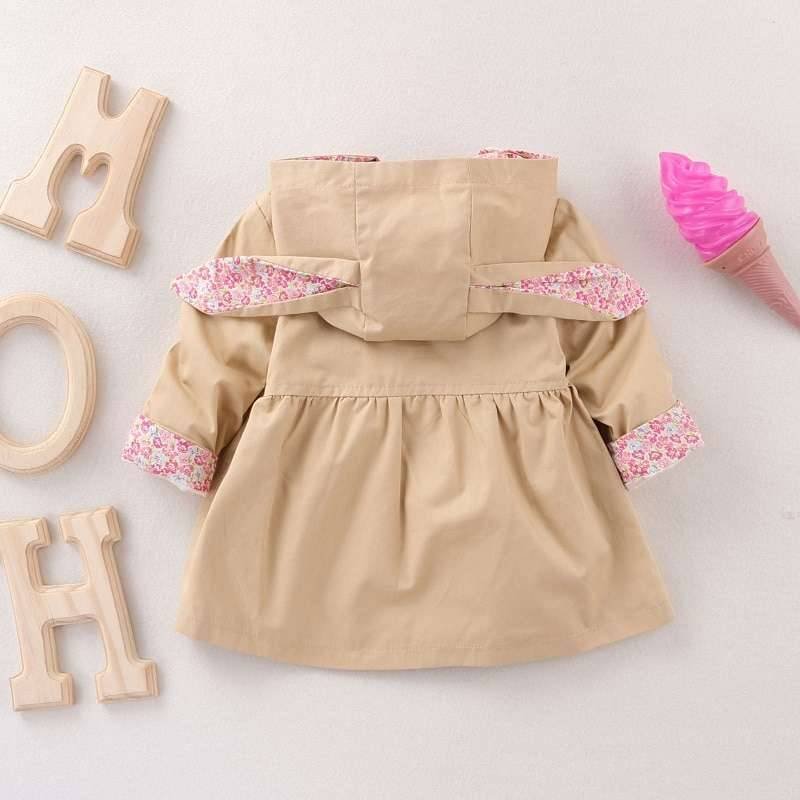 Hooded Coat for Baby Girls