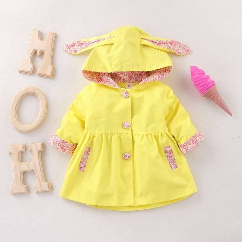 Hooded Coat for Baby Girls