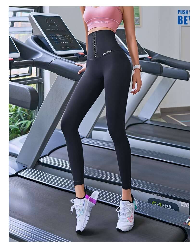 Fitness Women's Corset High Waisted Workout Leggings