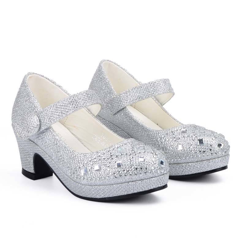 Girl’s Cute Bright Heeled Shoes Zapatillas Niños/Niñas Zapatos Girl's Cute Bright Heeled Shoes Zapatillas Niños/Niñas Zapatos