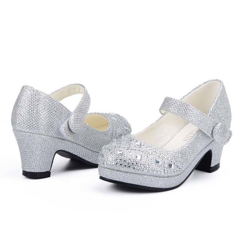 Girl’s Cute Bright Heeled Shoes Zapatillas Niños/Niñas Zapatos Girl's Cute Bright Heeled Shoes Zapatillas Niños/Niñas Zapatos