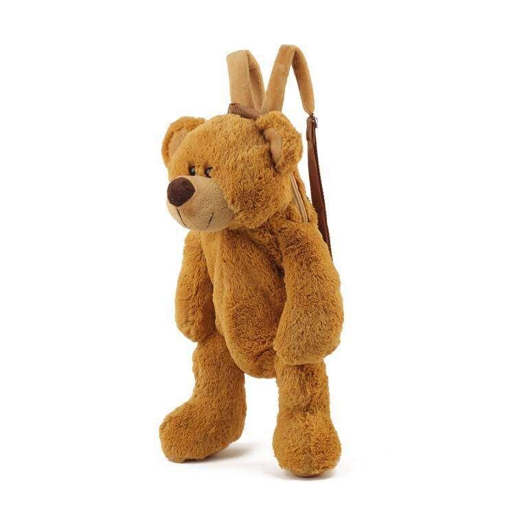 3Plush Teddy Bear Backpack for Kids