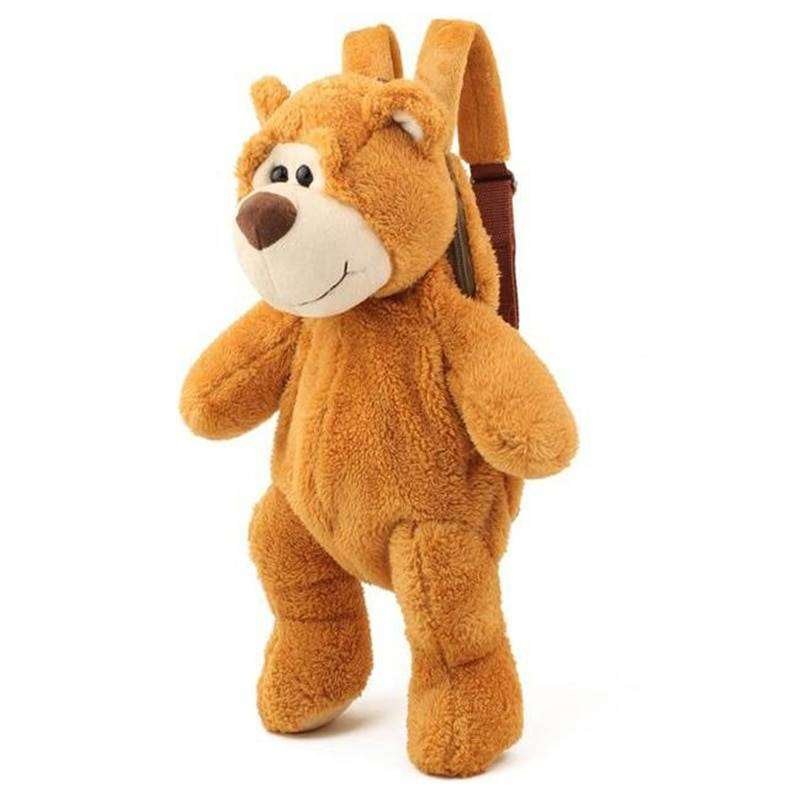 3Plush Teddy Bear Backpack for Kids