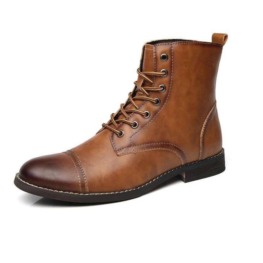 Botas de hombre de cuero moda de invierno de alta calidad Botas , Zapatos y Botines de Hombre Botas de hombre de cuero moda de invierno de alta calidad Botas , Zapatos y Botines de Hombre