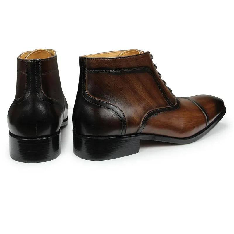Botines de cuero para hombre con cordones Botas , Zapatos y Botines de Hombre Botines de cuero para hombre con cordones Botas , Zapatos y Botines de Hombre