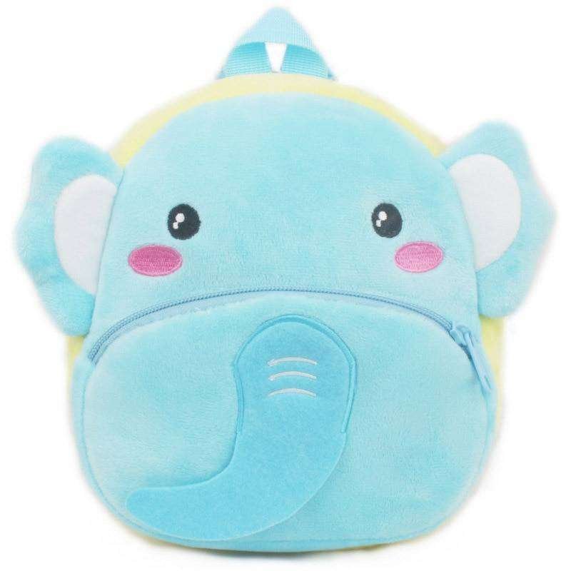 Cartoon Plush Baby Backpack