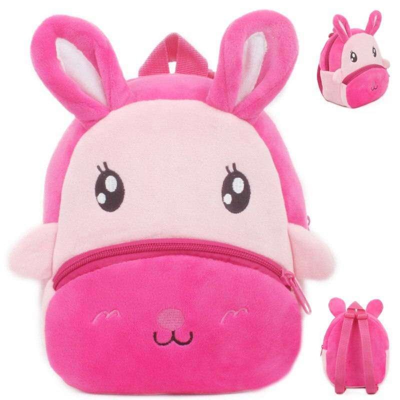 Cartoon Plush Baby Backpack