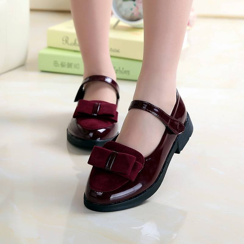 Girls Casual Leather Shoes