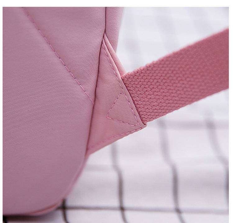 Girl's Waterproof Nylon School Bag