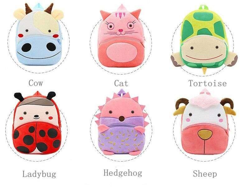 Kawaii Stuffed Plush Backpack